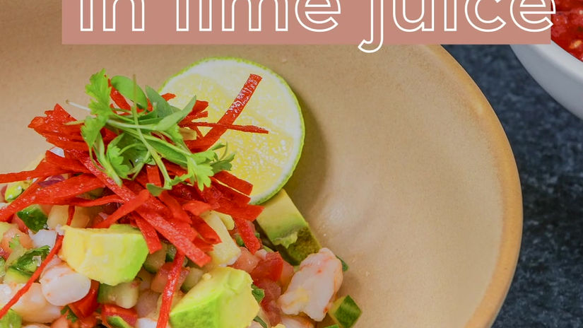 RED O Classic Shrimp Ceviche